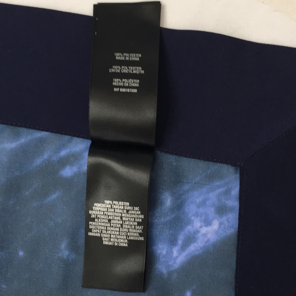 TED BAKER Shadow Print Blue kimono Jacket - Picture 10 of 11